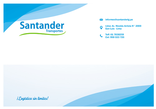 hojas membretadas santander